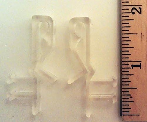 Classic Links Hidden Valance Clips for Faux and Real Wood Window Blinds (10)