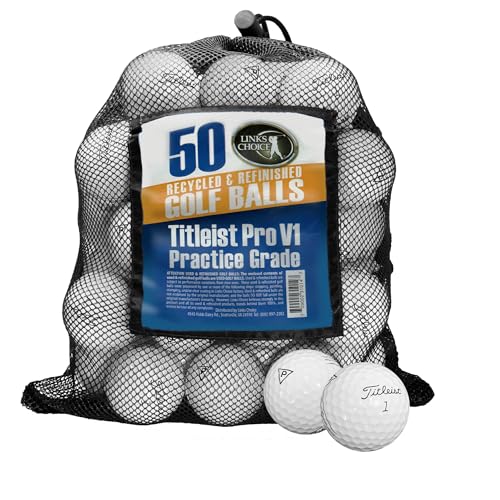 GolfBall Nut – 50 Used Golf Balls for Titliest Pro