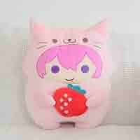 Amazon.co.jp: すとぷり あにまるぬいぐるみくっしょん さとみ