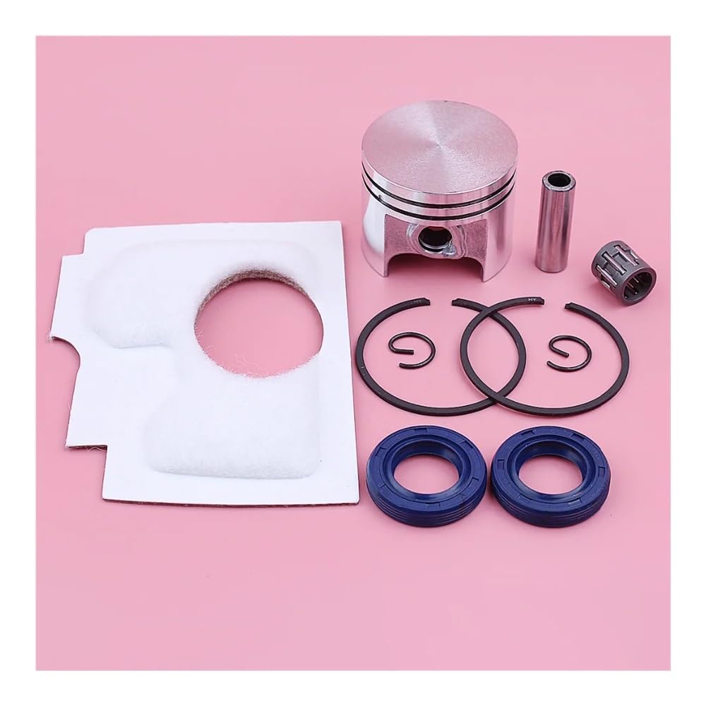 Kit piston 37 mm pour tronçonneuse MS170 et 017 avec joints et roulement