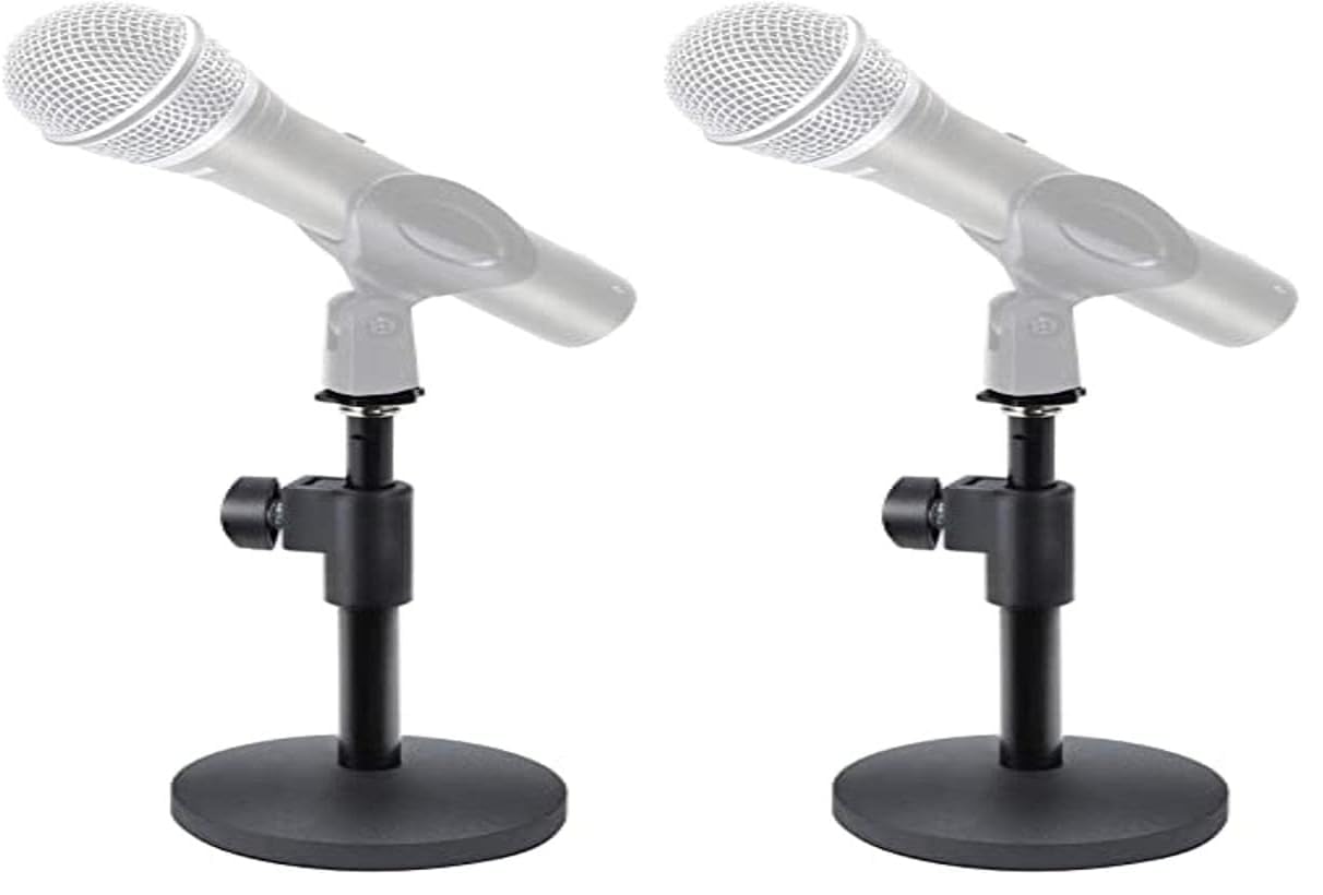 Samson Microphone Stand, 1 Count (Pack of 2) (SAMD2)