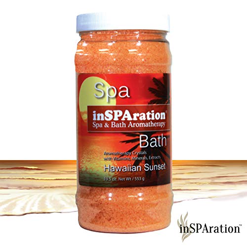 InSPAration 7460C Hawaiian Sunset Crystal for Spa and Hot Tubs, 19-Ounce