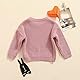 Himllauen Pullover 0-5 Jahre Kinder Jungen Mädchen Pullover Baby Oberteile Frühling Herbst Winter Kleidung (Dunkel Rosa, 18-24 Months)