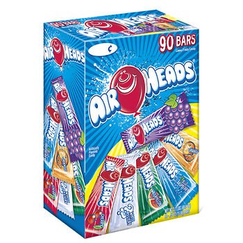 Airheads Chewy Fruit Candy, Variety Pack, 90 ct.