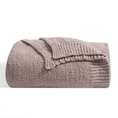 Bearberry Super Soft Fluffy Throw Blanket Lightweight Cozy Warm Bed Blankets For Couch Bed Sofa All Season (Beige, 60”X80”) #TOP12