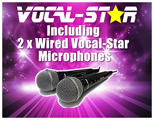 Vocal-Star VS-600 HDMI Karaoke Machine Met Bluetooth Inclusief Partijkaraoke Songs & Microfoons (Draadloze 1500 Nummers) - Image 5