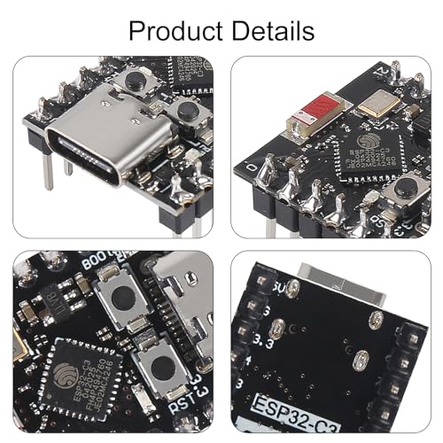 Image of AITRIP 2PCS ESP32-C3 MINI Development Board ESP32 Supermini ESP32 C3 WiFi Module Expansion Board