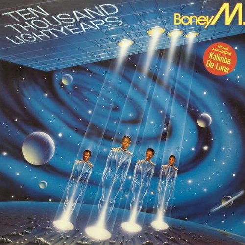 Boney M. - Ten Thousand Lightyears - Hansa - 206 555, Hansa - 206 555-620