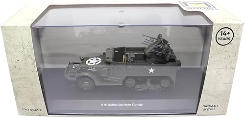 Miniatura 4 de Carro de motor de pistola múltiple M16 a escala 143 - Militaria fundido a presión por Motorcity Classics