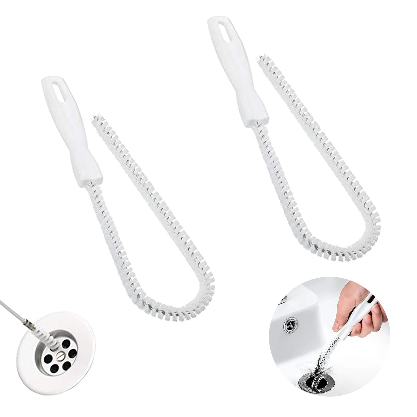 Acquista Strumento Da Cucina Per La Pulizia Delle Spazzole, Sblocco Scarico Troppopieno Flessibile Per Lavello Da 71 Cm In Italia A Partire Da 9 - Foto 9