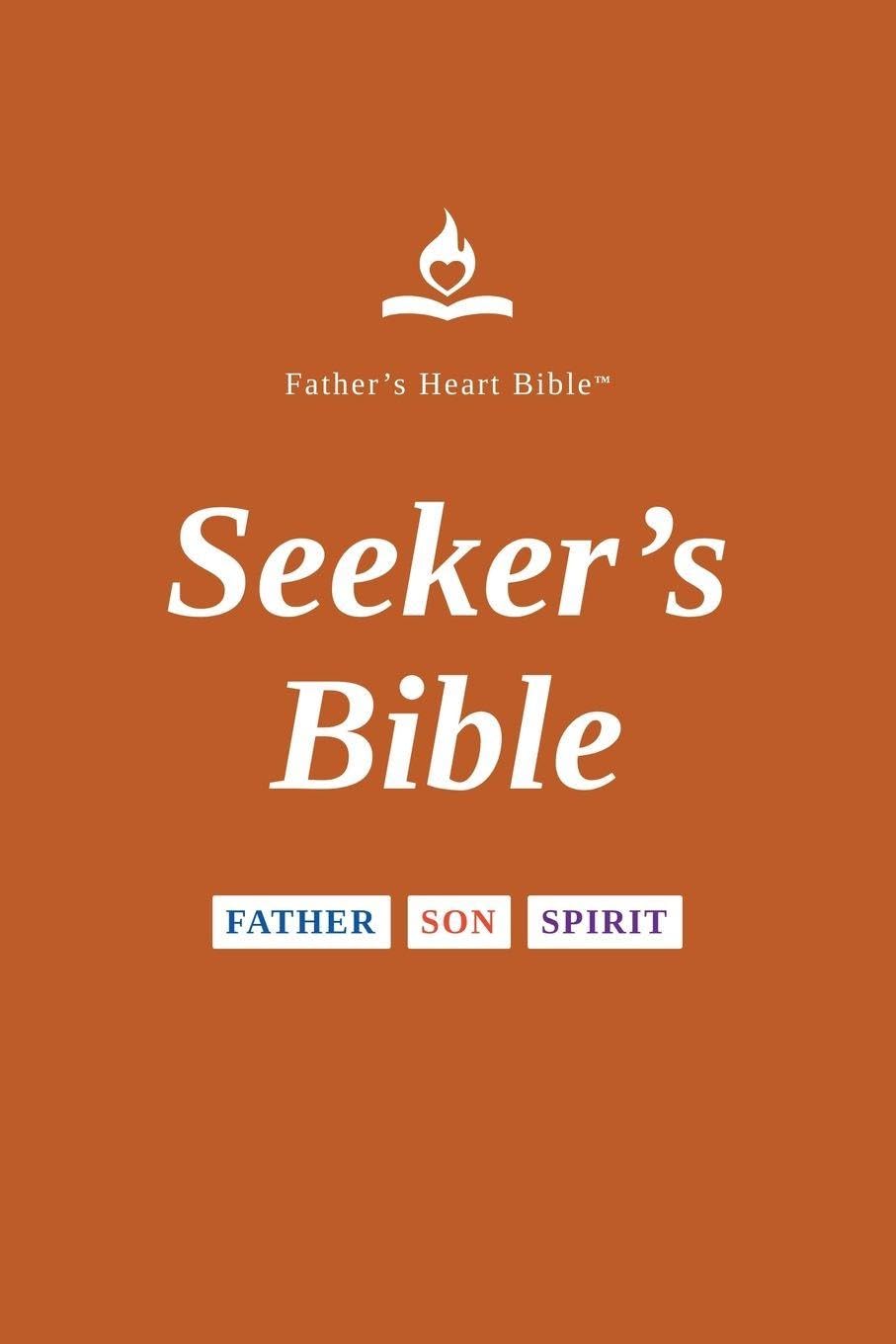 FHB, Seeker's Bible, Red Letter, Paperback: Divine Voice Color, for Seekers and First-Time Readers, Gen-Rev, EZ Read, Father's Heart Bible