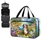 Stabiles Hakendesign: Ein Aufhänger zum Haken ermöglicht es Ihnen, die Tasche fast überall aufzuhängen, um sie zugänglich zu machen. Dies zeigt nicht nur Ihre medizinischen Vorräte, Toilettenartikel, Make-up-Produkte bis hin zu elektronischen Geräten und Ladekabeln, sondern spart auch wertvollen Platz.