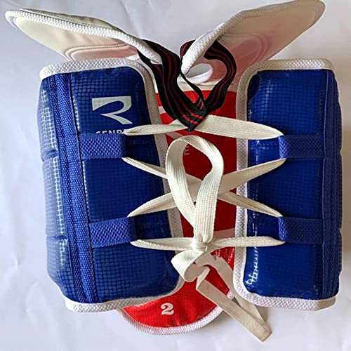 shamjina Body Protetor de Tórax Karate MMA Equipment, XS