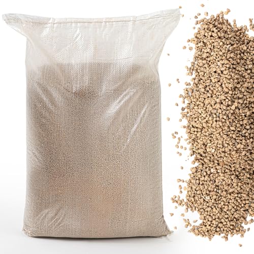 Nuanchu 50lb Granular Bentonite Clay for Pond Sealing Granular All Natural Pond Sealant Bentonite Clay Powder Natural Soil Liner for Pool Leak Repair Dam Sealer Cat Litter Clumping
