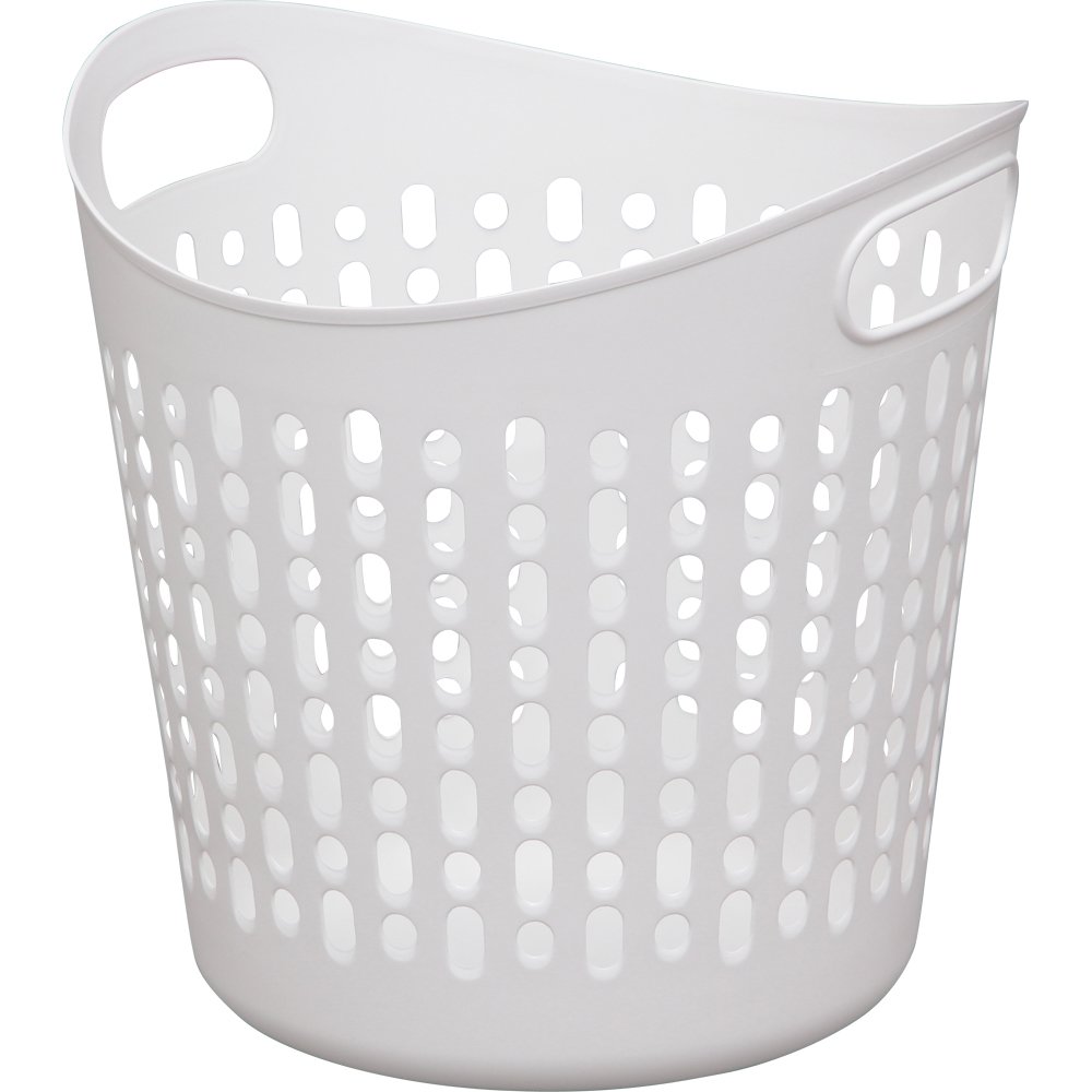 Amazon｜アイリスオーヤマ バスケット ソフト L ピュアホワイト SBK