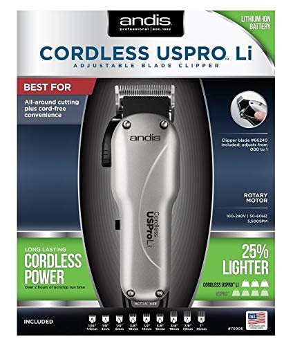 ANDIS Us Pro Lithium Cordless Clipper