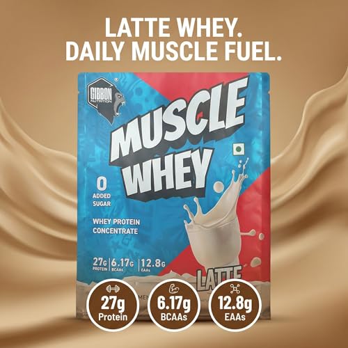 Image of Gibbon Muscle Whey | Pro Series Formula | Nutraceutical with no Amino Spiking | 60 Servings (1 Kg, Swiss Chocolate)
