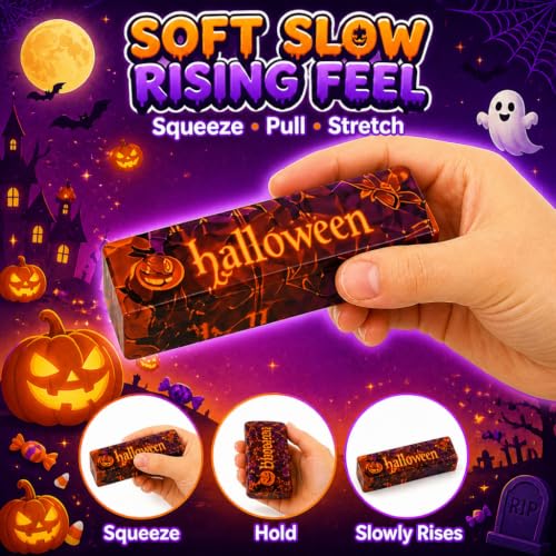 Halloween Squishy,8 Pieces Squishy Pack,Halloween Theme Squishies - image 5