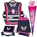 Produktbild Butterfly - Schmetterling- McNeill Ergo Light Pure Schulranzen-Set 6tlg. mit SCHULTÜTE - HÜFTGURT GRATIS DAZU