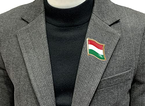 Image of vmcoatdu Country Flag Pin Badge International Travel Brooch Metal Alloy Souvenir Pin for Hat Clothes Backpack