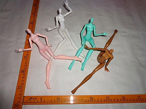 Chengyida 5 Pcs/Lot Multi-Joint Rotatable Nude Doll Body Toy Movable Flexible Accessorries For High Doll #TOP3