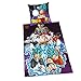 Produktbild Herding Dragonball Super Bettwäsche-Set, Mehrfarbig, Kopfkissenbezug 70 x 90 cm, Bettbezug 140 x 200 cm