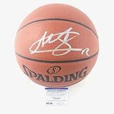 Andrew Bogut signed Spalding Basketball PSA/DNA Warriors Autographed - Autographed Basketballs