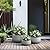 Kante 19.6",15.7",11.8" Dia Round Concrete Planters Set of 3, Outdoor Indoor Garden Plant Pots with Drainage Hole and Rubber Plug, Modern Curvaceous Design, Natural Concrete