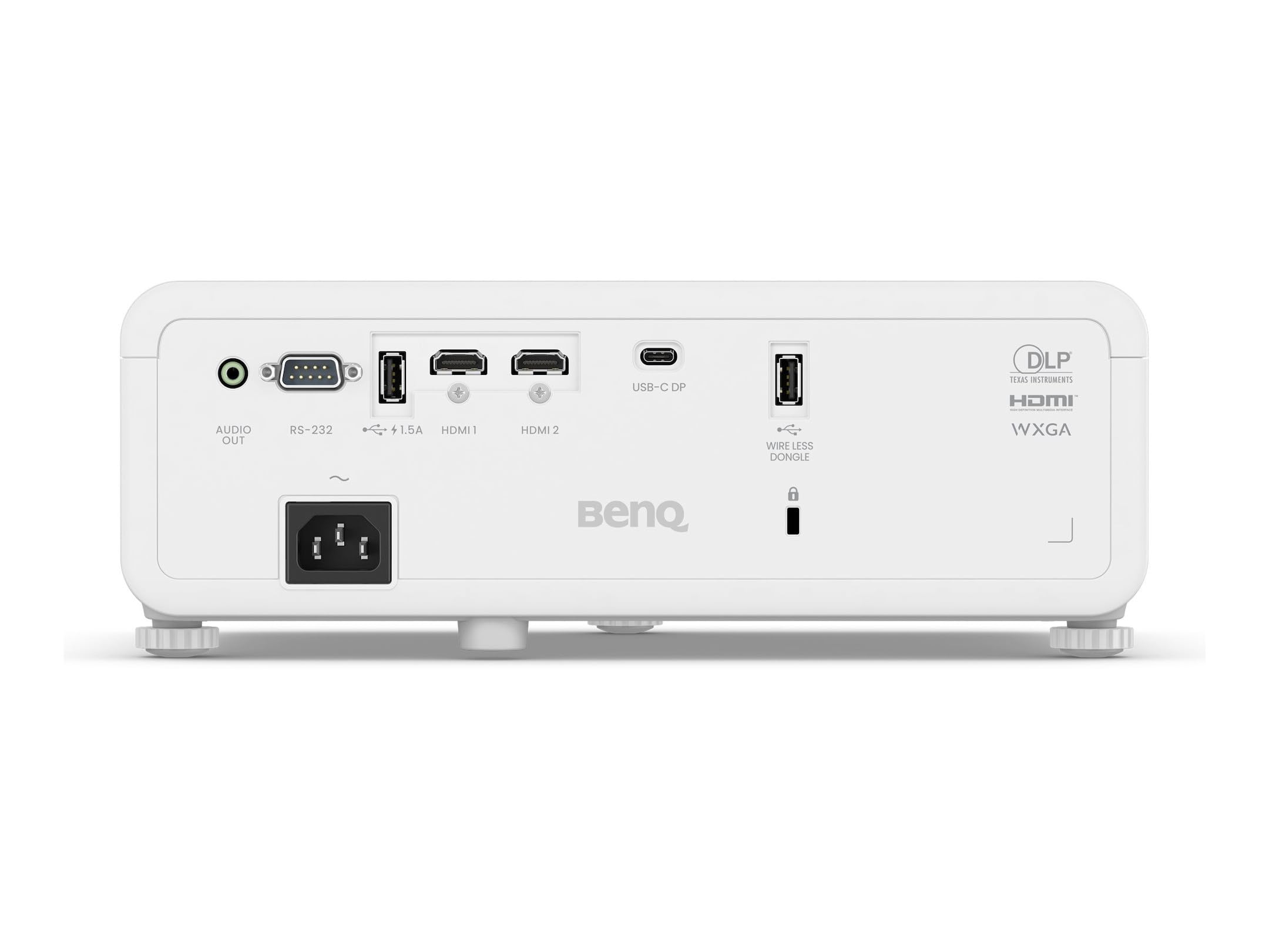 BenQ LW650 Business Beamer mit 4000 Lumen, energiesparender Laser-Technologie und kabelloser Projektion
