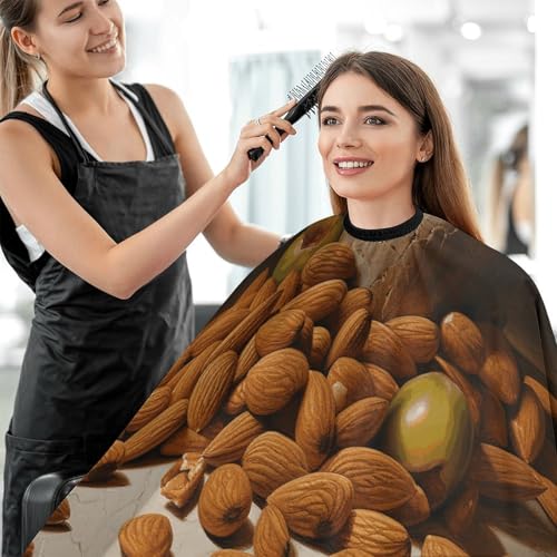 Capa para corte de cabello impermeable para adultos miniatura 5