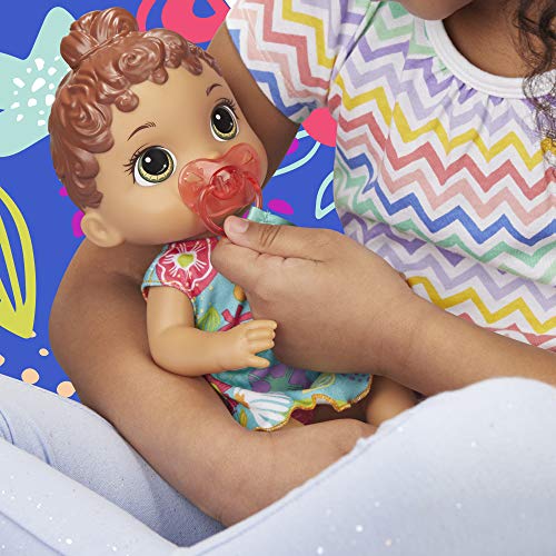 Baby Alive E3688AX1 Baby Lil Sounds: Interactive Brown Hair Baby Doll thumb #3