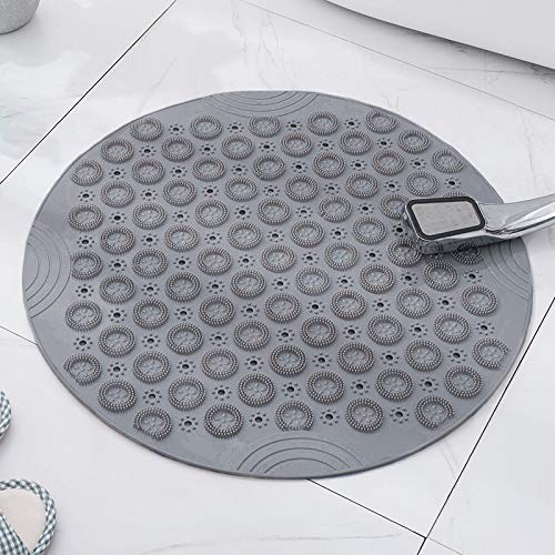Coussin de pied de massage pour douche et tapis de bain rond TPR