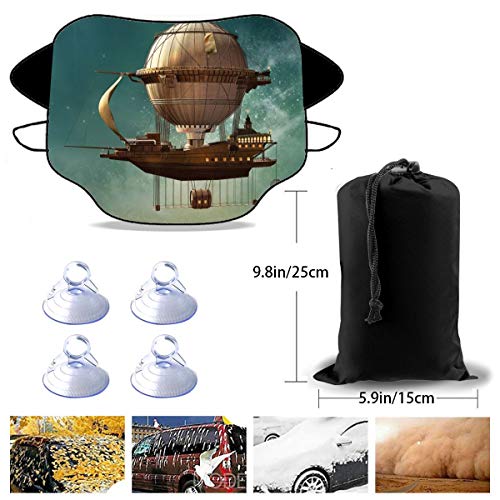 New Shorts Surreal Sky Scenery Steampunk Airship Fairy Sci Fi Stardust Space Image One Size Car Front Windshield Cover Foldable Sunshade Fits Most Cars, Trucks, SUV’s steampunk buy now online New Shorts Surreal Sky Scenery Steampunk Airship Fairy Sci Fi Stardust Space Image One Size Car Front Windshield Cover Foldable Sunshade Fits Most Cars, Trucks, SUV’s steampunk buy now online