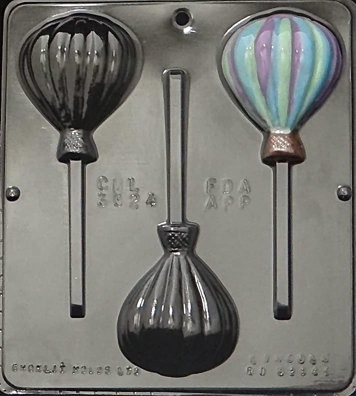 Candy Molds N More Air Balloon Lollipop Chocolate Candy Mold 3324
