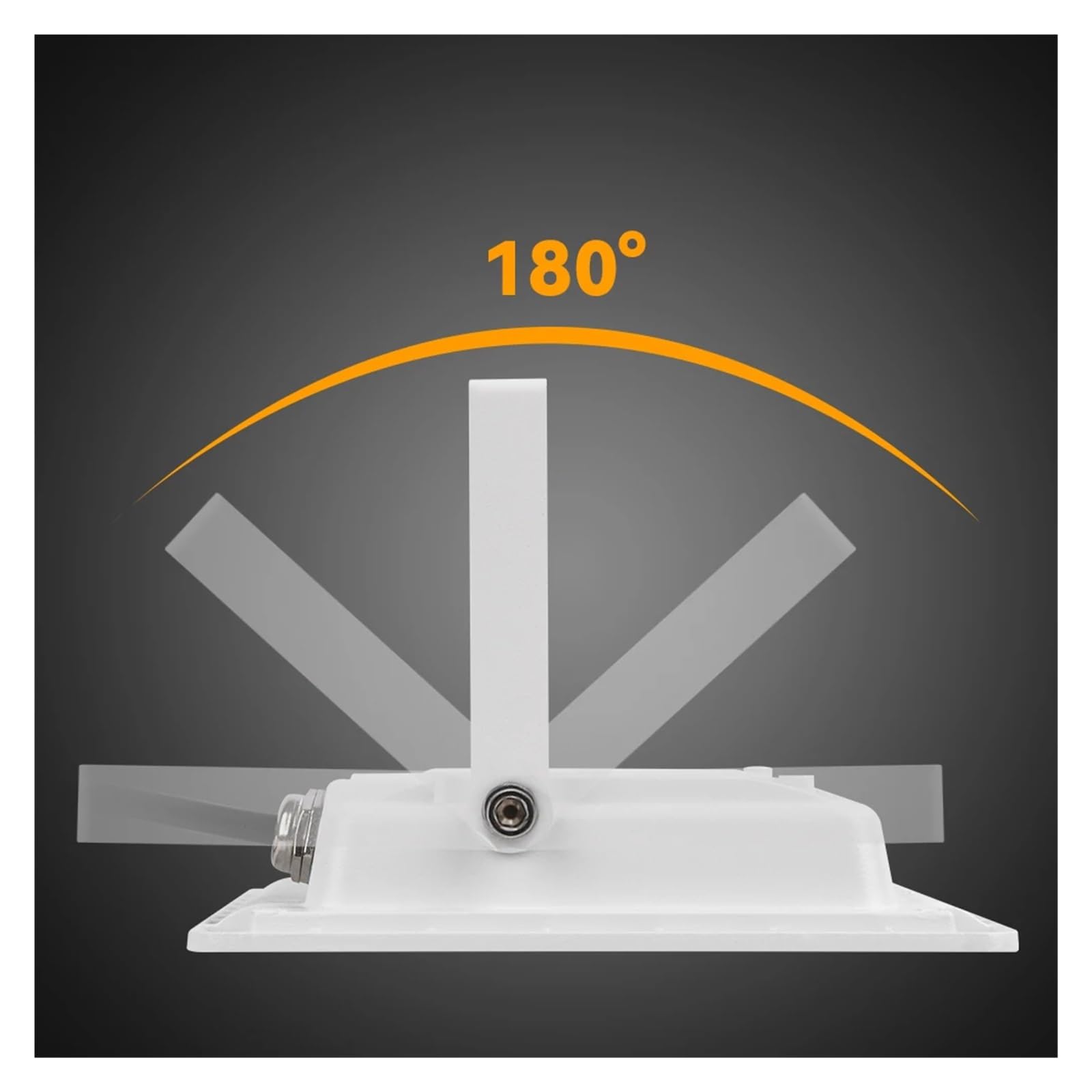 Projecteur extérieur LED étanche projecteur Blanc Multi-Puissance Garage Jardin Cour Jardin Villa Piscine Balcon éclairage(100W)