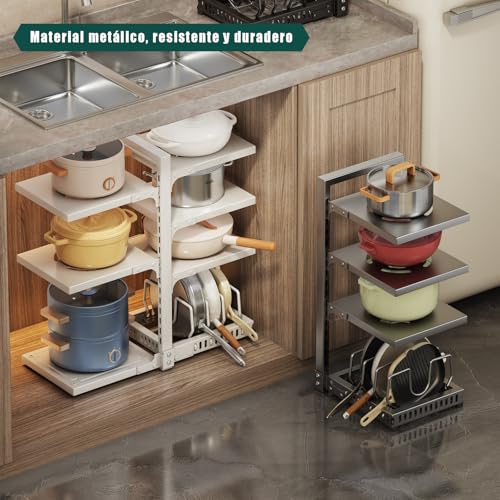Consejos para Comprar Estantes y soportes para ollas y sartenes disponible en línea. 14 Imagen adicional