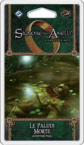 Giochi Uniti Władca Pierścieni lcg New Paludi Death Gra planszowa, wielokolorowa, GU676