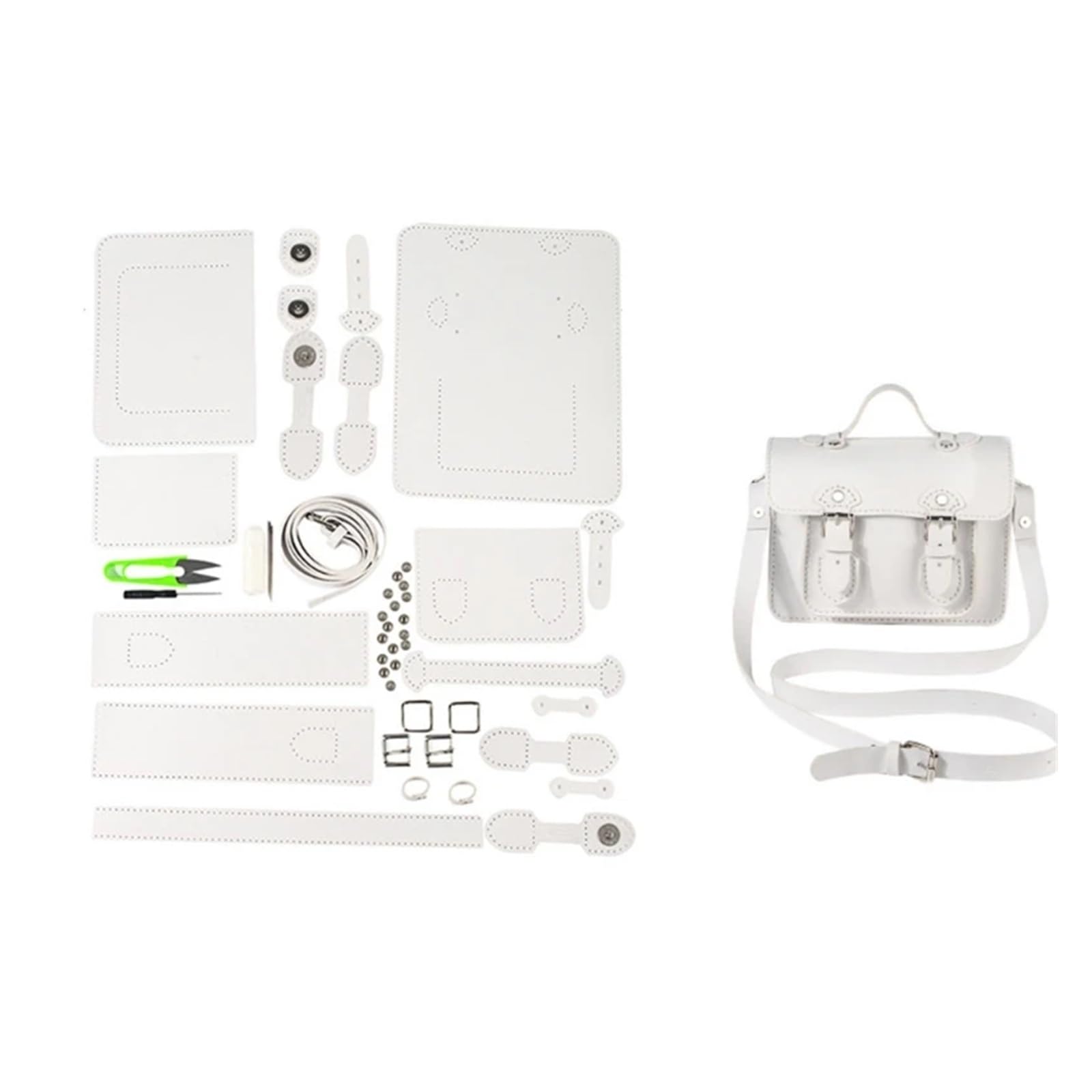 Bolso cuadrado hecho a mano, accesorios de bricolaje, kit materiales for bolsos, for, bolso a, monedero cuero
