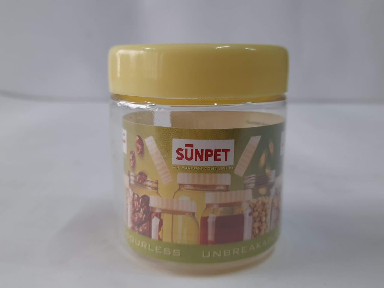 Sunpet Premium Plastic Round Jar Set, 100 ml set of 12 Amazon.in