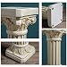 LIUSHI Plinto de Columna Romana Pilar corintio Pedestal de Columna Reproducción de...
