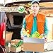 8 Pack Insulated Shipping Boxes with Aluminum Foil Liner, Styrofoam Cooler Shipping Boxes, Foam Cooler Cold Food Shipping Box Insulated Box for Travel Mailing Packing Delivery 8