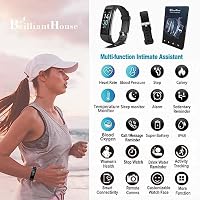 Fitness Tracker with Heart Rate Monitor/Step Counter/Calories, Activity Tracker Smart Watch Sleep Monitor IP68 Health Tracker Pedometer for Man Women — image 3