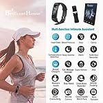 Fitness Tracker with Heart Rate Monitor/Step Counter/Calories, Activity Tracker Smart Watch Sleep Monitor IP68 Health Tracker Pedometer for Man Women - Image 3