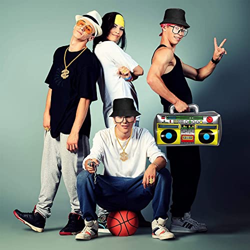 NewZC Set Accessori Rapper Costume Hip Hop Collana...