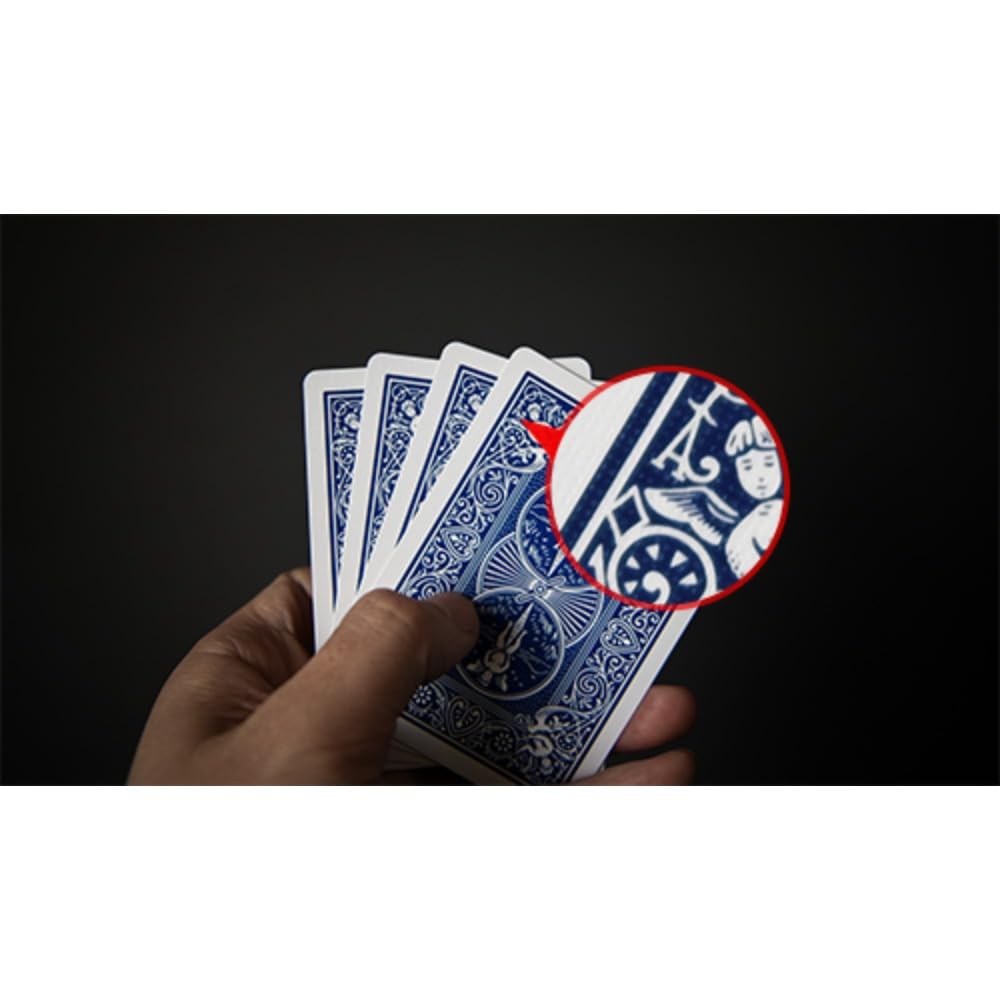 ZQION Ultimate Marked Deck (Blue Back) Magic Tricks for Professional Magician Stage Illusions Props Mentalism Magic Gimmicks Accessories