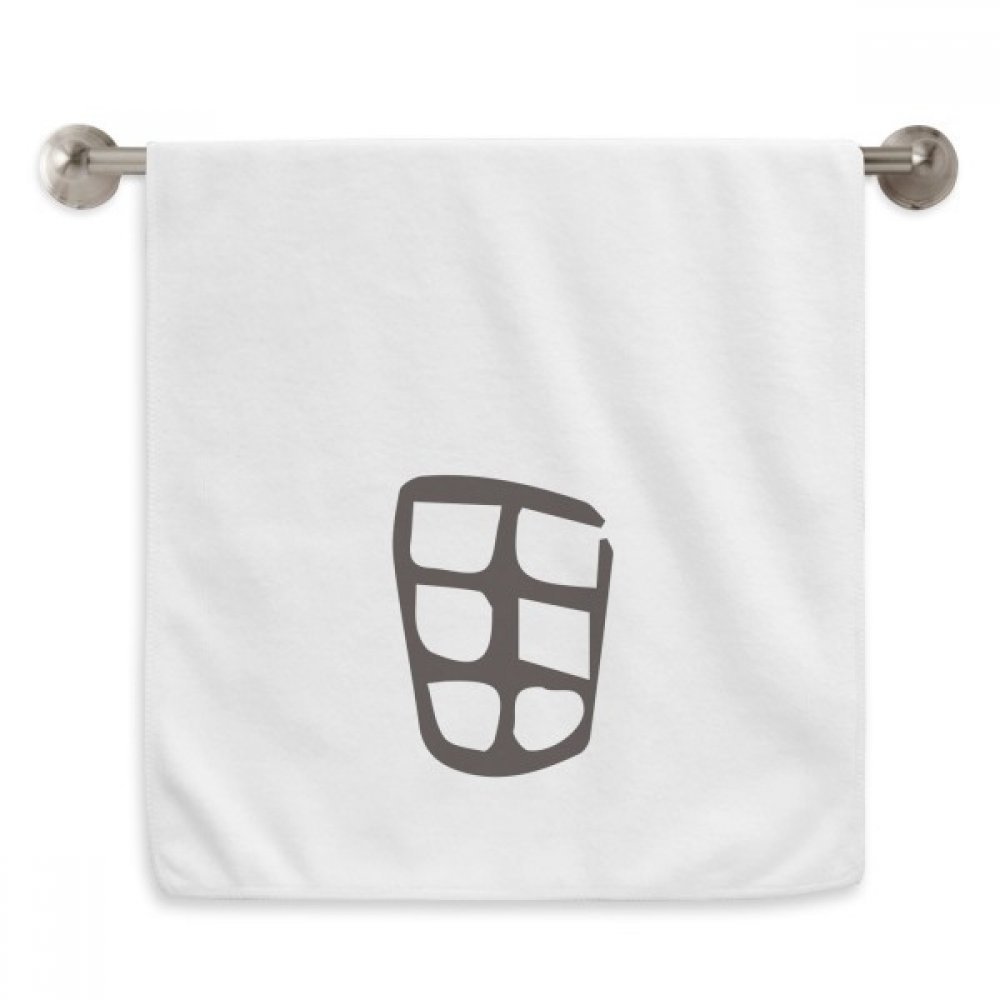 Serviettes moelleuses tian os chinois fini la peau irritée serviette blanche 13x29
