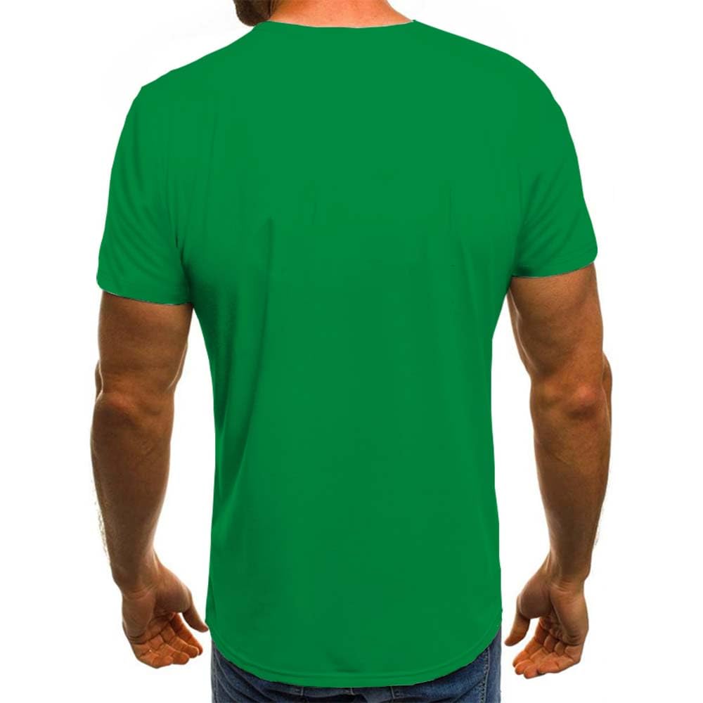 【RUDDYCHEEKS】RUDDYCHEEKS CLOVER T-SHIRT Reality Glitch's Men's Ireland Clover T-shirt St Patricks