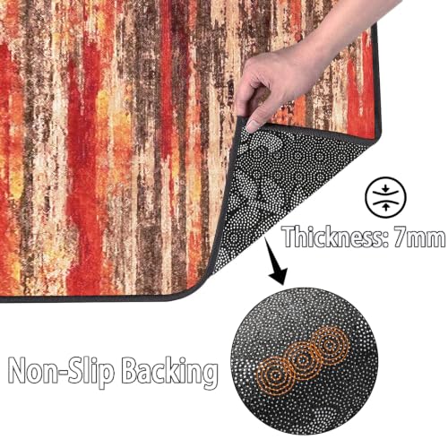 Alfombra de pasillo de 40 x 250 cm lavable y antideslizante para entrada o cocina 6
