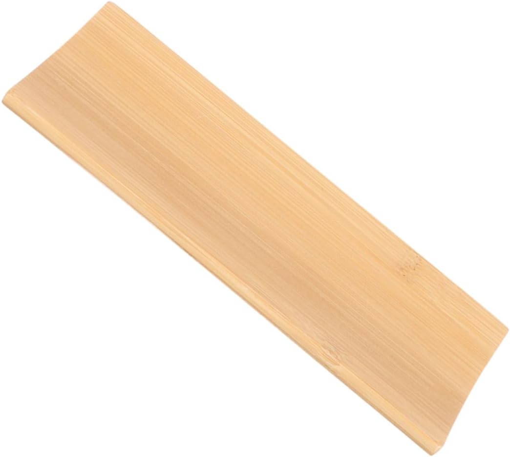 SHOWERORO Bamboo Sushi Platter Japanese Style Serving Tray for Appetizers