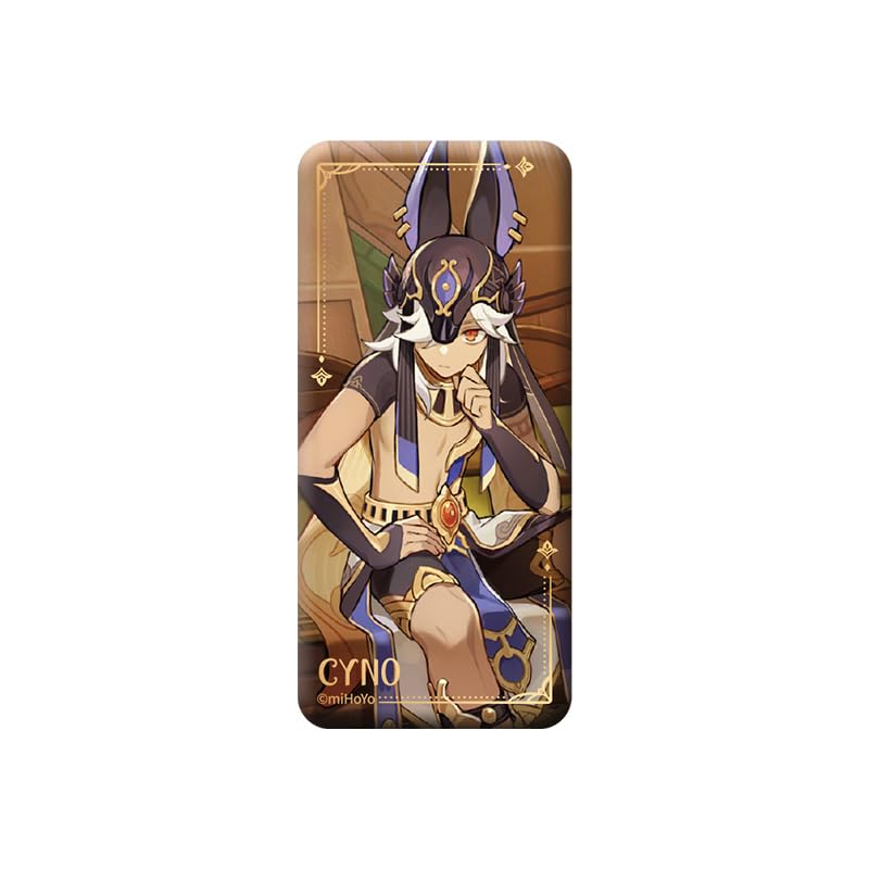 Genshin Impact Themed Square Badge